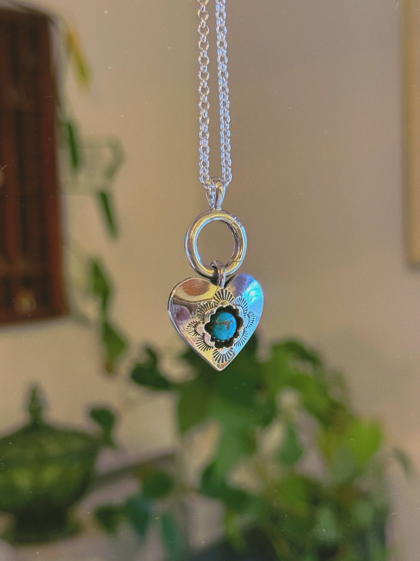 Sterling Silver Charm Holder