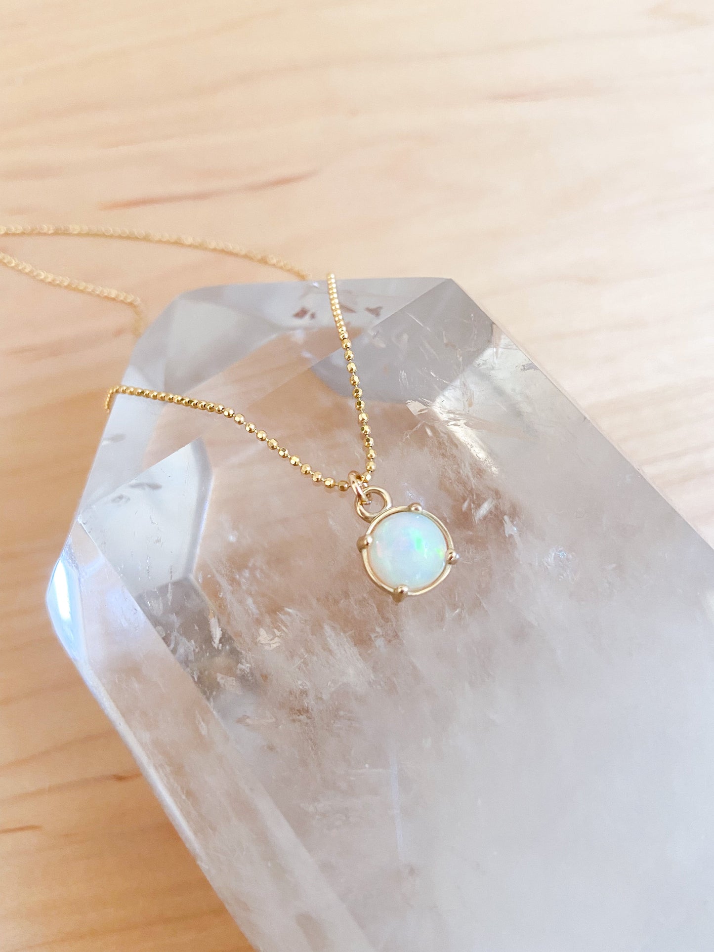 Nova Necklace with Ethiopian Opal